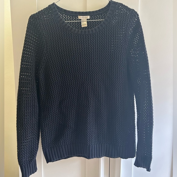 Black Forever 21 Knitted Sweater - Picture 1 of 4